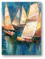 art print sailing ships