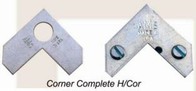 H/COR - Aluminium hardware corners