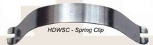 HDWSC - Aluminium spring clips